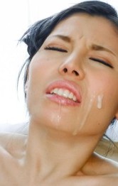 Sofia Takigawa is aroused with vibrators and has cum on mouth